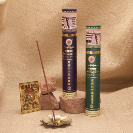 tibetan incense sticks made by ancient tibetans culture with herbs for depression