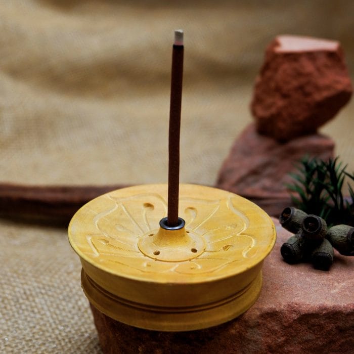 Offering Lotus Incense Holder - Image 2