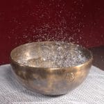 Handmade Full Moon Tibetan Singing Bowl – Deep Sound Healing Copper Bowl for Meditation & Yoga - Image 3