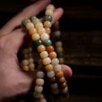Tibetan Gradient Bodhi Mala – 108 Multi-Wood Prayer Beads for Meditation and Energy Balance - Image 3