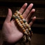 Tibetan Gradient Bodhi Mala – 108 Multi-Wood Prayer Beads for Meditation and Energy Balance - Image 4