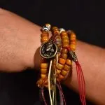 Zaki Lhamo Blessed Tibetan Yak Bone Mala Beads – 108 Handcrafted Beads of Himalayan Protection - Image 2