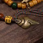 Zaki Lhamo Blessed Tibetan Yak Bone Mala Beads – 108 Handcrafted Beads of Himalayan Protection - Image 5