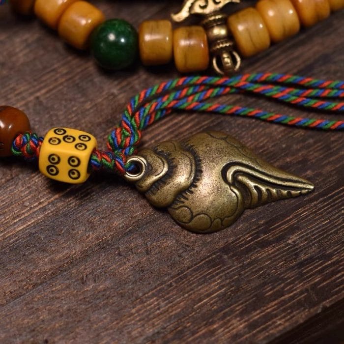 Zaki Lhamo Blessed Tibetan Yak Bone Mala Beads – 108 Handcrafted Beads of Himalayan Protection - Image 5